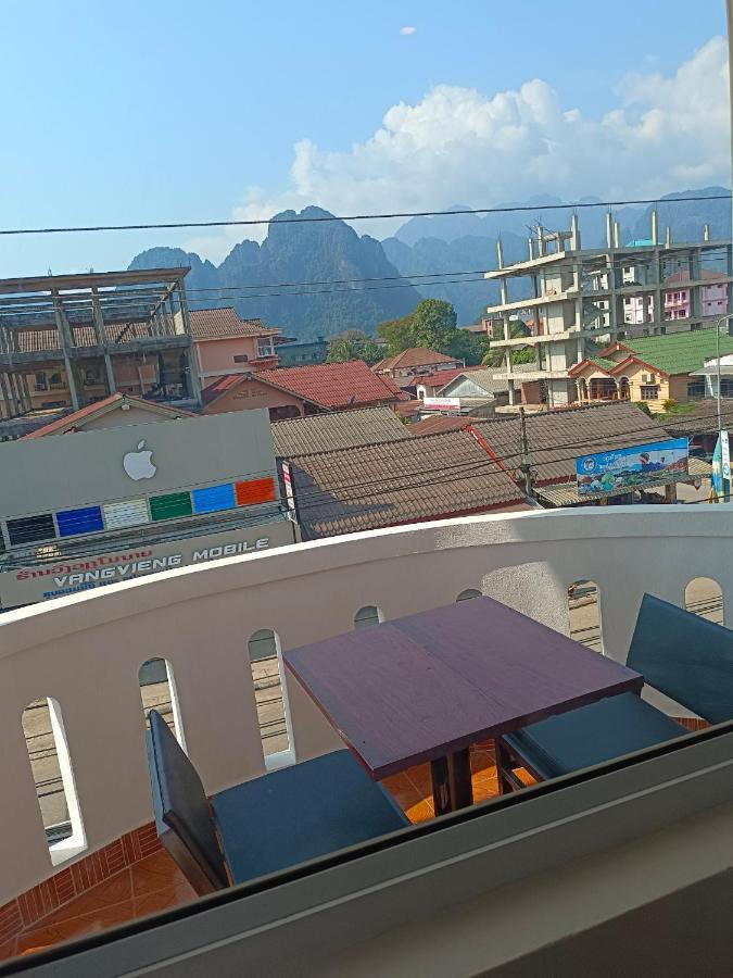 Vang Vieng Trendy Hotel Bagian luar foto