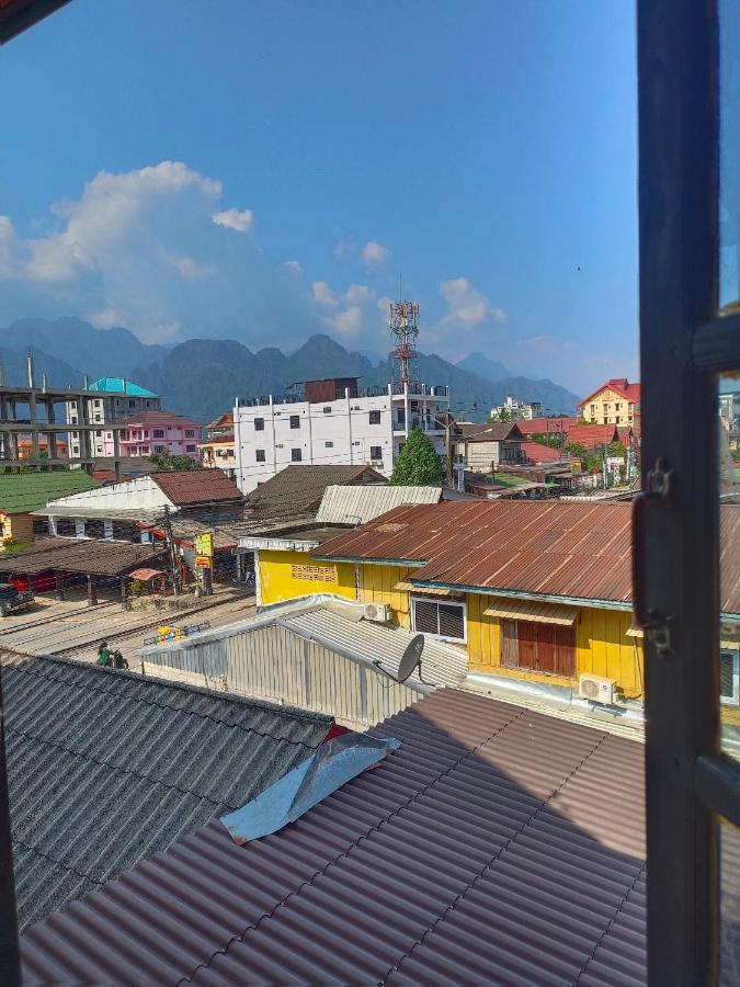 Vang Vieng Trendy Hotel Bagian luar foto